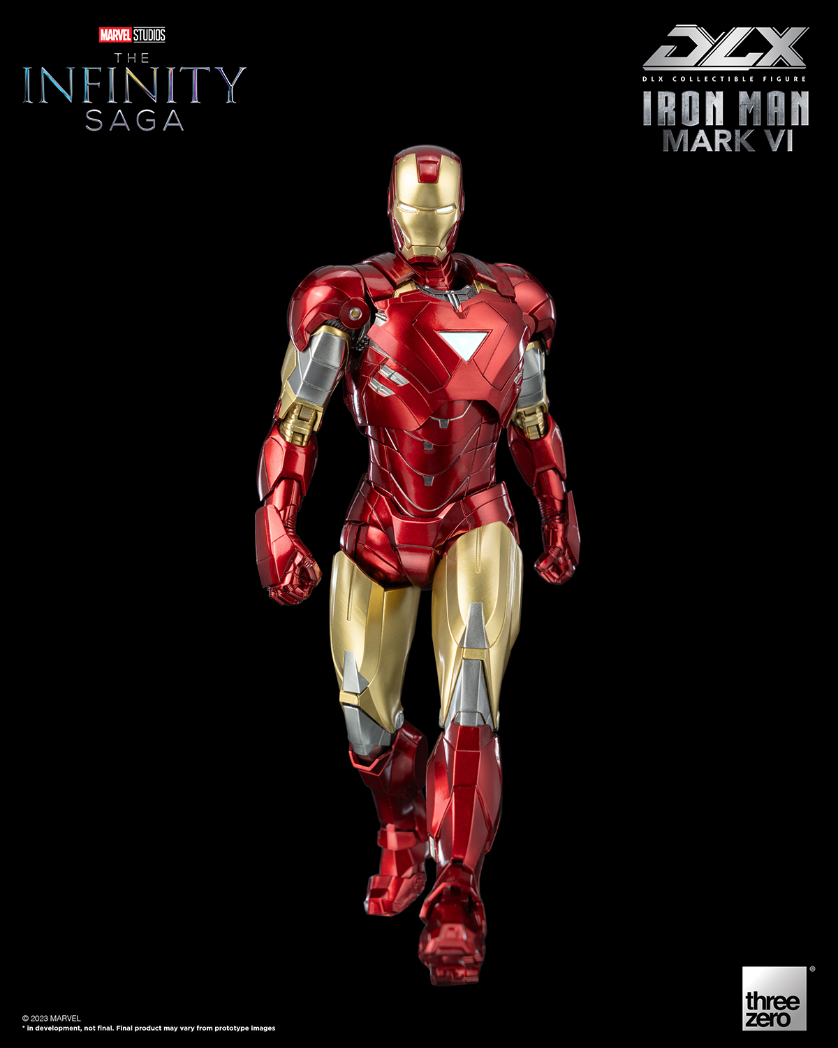 [Pre-Order] The Infinity Saga - Iron Man Mark 6 1/12 DLX Collectible Figure
